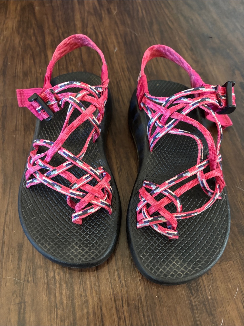 Chaco Women's Pink Strappy Slingback Sandals